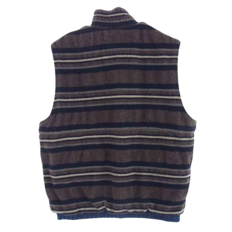 TENDERLOIN テンダーロイン DENIM BLANKET RIVERSIBLE VEST デニム ブランケット リバーシブル ベスト M【中古】