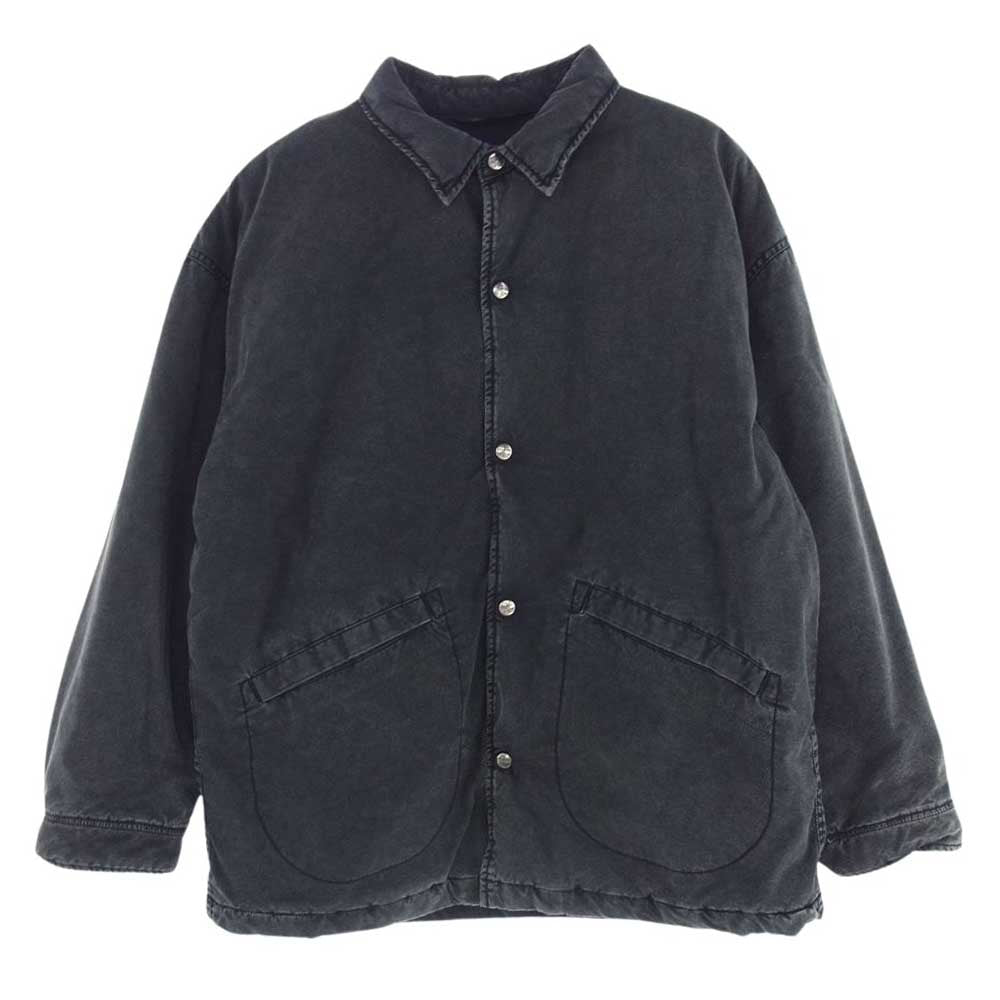 TENDERLOIN テンダーロイン ATX ACID JKT アシッド デニム 中綿 バックロゴ ジャケット BLACK L【中古】