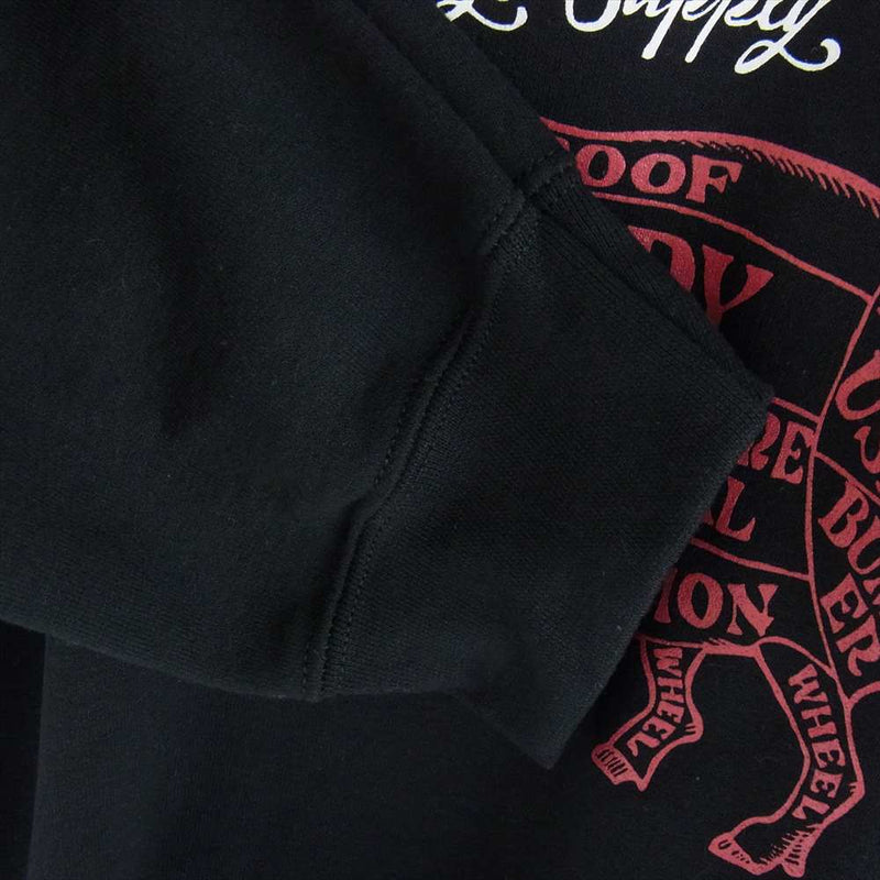 ポークチョップ CHOPPERS WELCOME SWEAT チョッパーズ ウェルカム スウェット トレーナー ブラック系 M【中古】