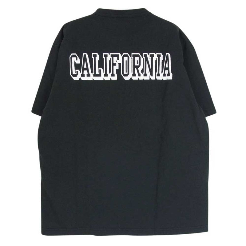 STANDARD CALIFORNIA スタンダードカリフォルニア × CHAMPION チャンピオン FOR SD EXCLUSIVE 半袖 Tシャツ ブラック系 L【中古】