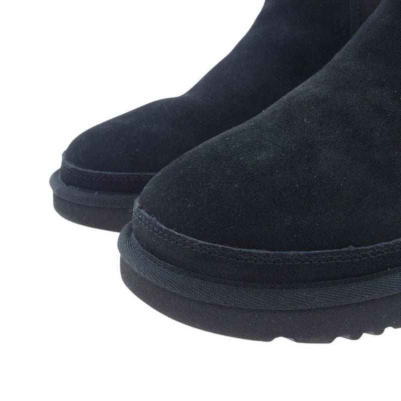 UGG アグ 1121644 neumel chelsea black  サイドゴア ムートン ブーツ ブラック系 27cm【中古】