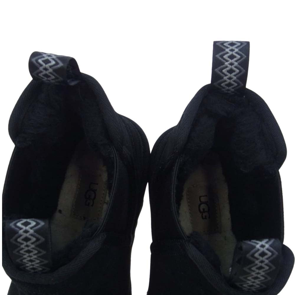 UGG ブラック ムートンブーツ　UGGのNEUMEL PLATFORM UGG アグ ニューメル プラットフォーム ムートンブーツ レディース