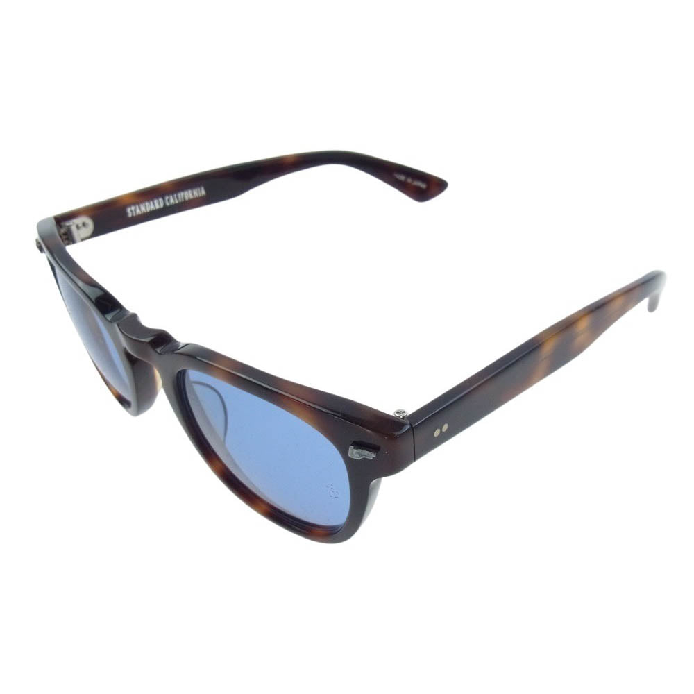 STANDARD CALIFORNIA スタンダードカリフォルニア sd-SunglassesT4-BRN-BLUE ×金子眼鏡 KANEKO OPTICAL × SD Sunglasses T4 カネコオプティカル tType 4 ブルーレンズ サングラス ブラウン系【中古】