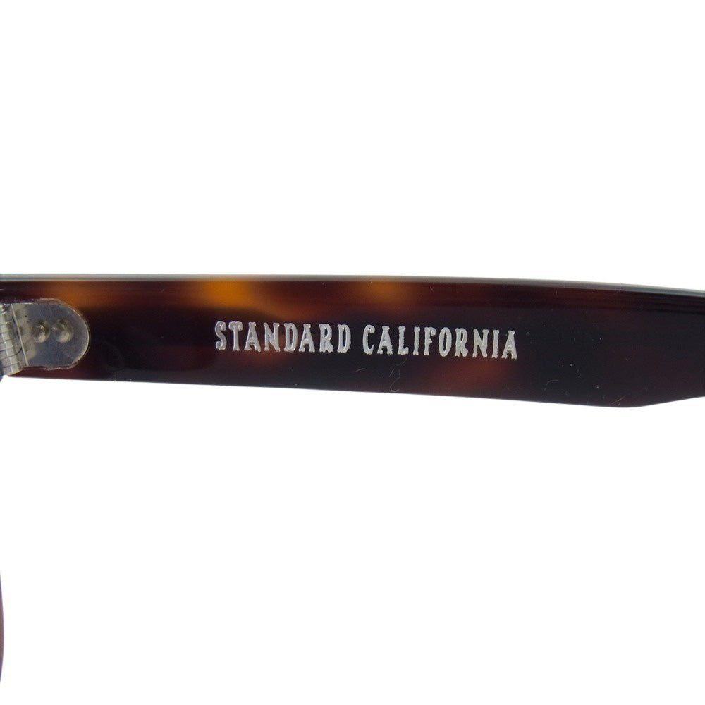 STANDARD CALIFORNIA スタンダードカリフォルニア sd-SunglassesT4-BRN-BLUE ×金子眼鏡 KANEKO OPTICAL × SD Sunglasses T4 カネコオプティカル tType 4 ブルーレンズ サングラス ブラウン系【中古】