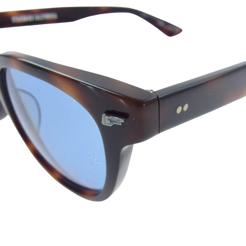 STANDARD CALIFORNIA スタンダードカリフォルニア sd-SunglassesT4-BRN-BLUE ×金子眼鏡 KANEKO OPTICAL × SD Sunglasses T4 カネコオプティカル tType 4 ブルーレンズ サングラス ブラウン系【中古】