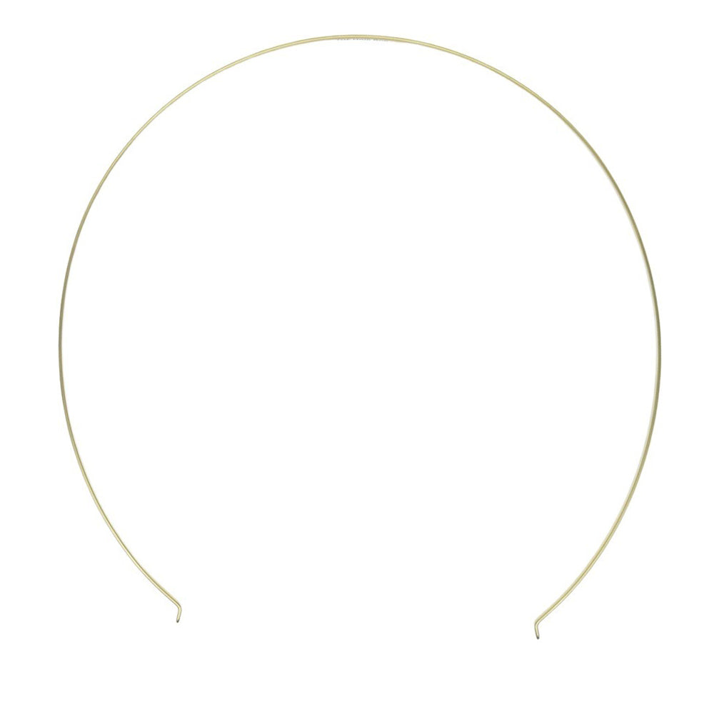 ザヘアバートウキョウ メタリック ヘッドバンド カチューシャ ゴールド系【中古】