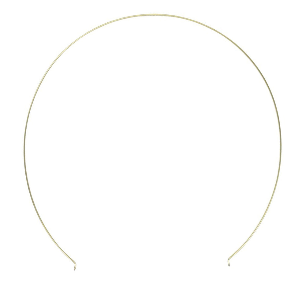 ザヘアバートウキョウ メタリック ヘッドバンド カチューシャ ゴールド系【中古】