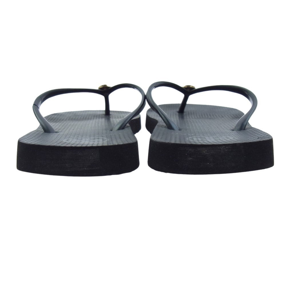Tory Burch トリーバーチ ビーチサンダル ブラック系【中古