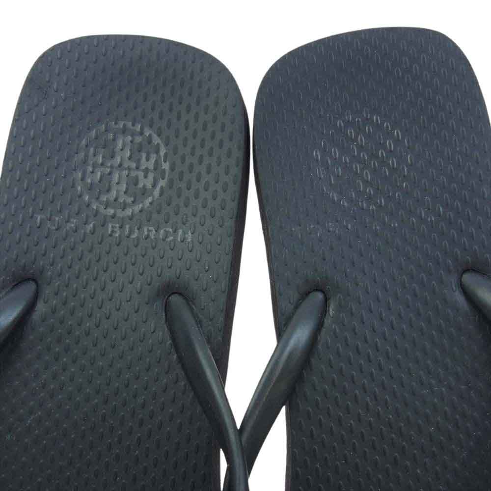 Tory Burch トリーバーチ ビーチサンダル ブラック系【中古