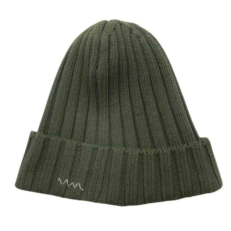 VISVIM ビズビム 0121103003016 camp beanie キャンプ ビーニー ニット キャップ カーキ系 F【中古】