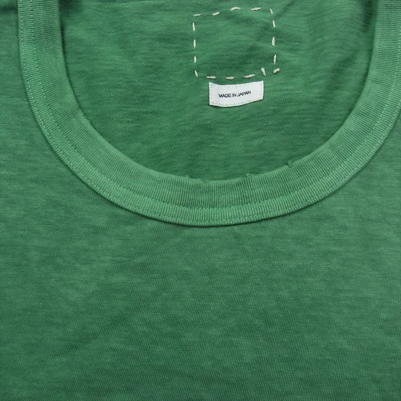 VISVIM ビズビム 0120105010014 20SS AMPLUS TEE S/S TEE Tシャツ 半袖 カットソー グリーン系 3【中古】