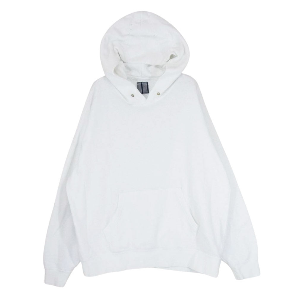 VISVIM ビズビム 19AW 0219905010016 ICT ALBACORE JUMBO HOODIE P.O. パーカー プルオーバー フーディー ホワイト系 2【中古】