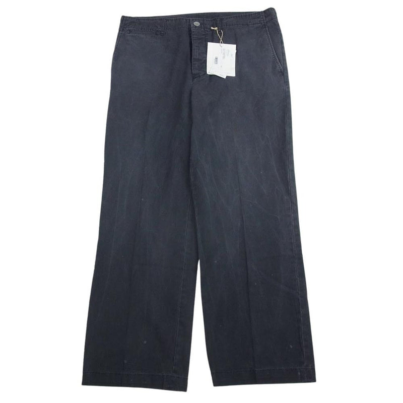 VISVIM ビズビム 22AW 0222905008007 ICT FIELD CHINO PANTS DMGD フィールド チノ パンツ  ブラック系 4【中古】