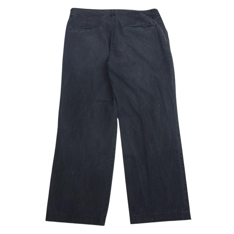 VISVIM ビズビム 22AW 0222905008007 ICT FIELD CHINO PANTS DMGD フィールド チノ パンツ  ブラック系 4【中古】