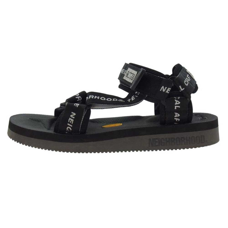 NEIGHBORHOOD ネイバーフッド 22SS OG-022V2 NR-SANDAL SUICOKE スイコック サンダル ブラック系 27cm【中古】