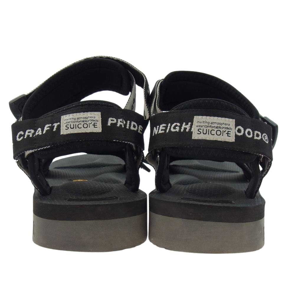 NEIGHBORHOOD ネイバーフッド 22SS OG-022V2 NR-SANDAL SUICOKE スイコック サンダル ブラック系 27cm【中古】