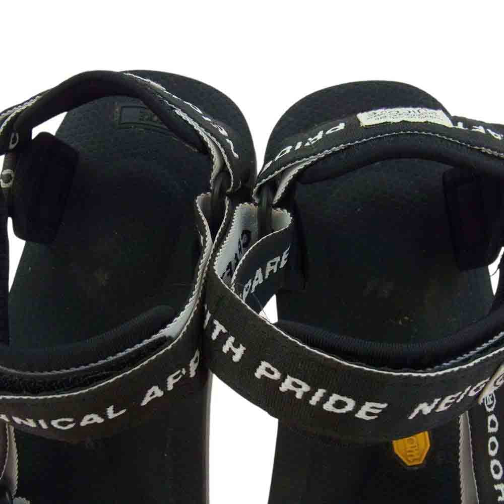 NEIGHBORHOOD ネイバーフッド 22SS OG-022V2 NR-SANDAL SUICOKE スイコック サンダル ブラック系 27cm【中古】