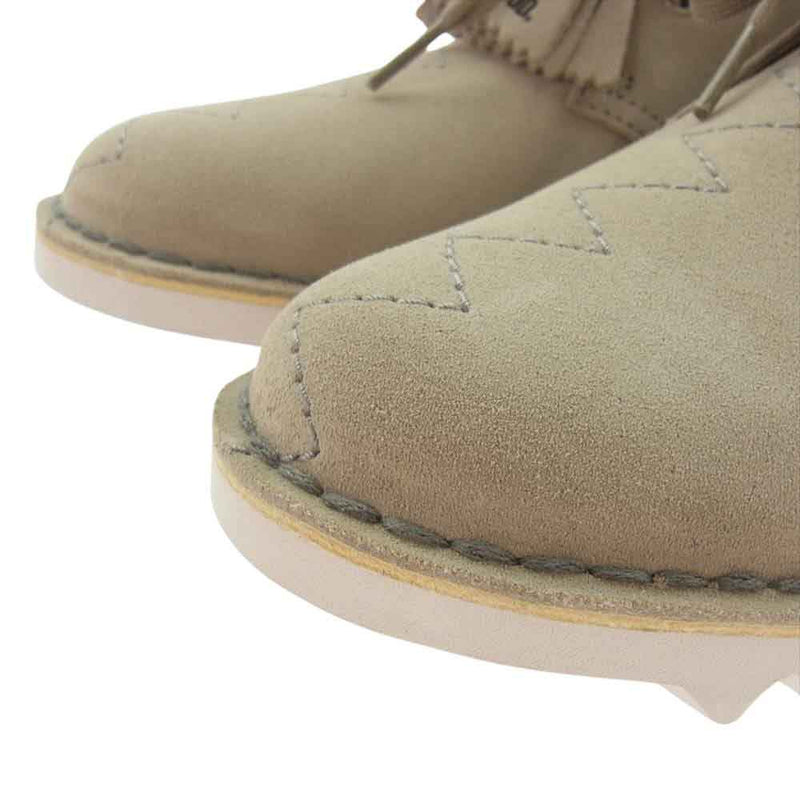 NEIGHBORHOOD ネイバーフッド 24SS × CLARKS クラークス DESERT BOOT デザート ハイカット ブーツ ベージュ系 26.0cm【新古品】【未使用】【中古】