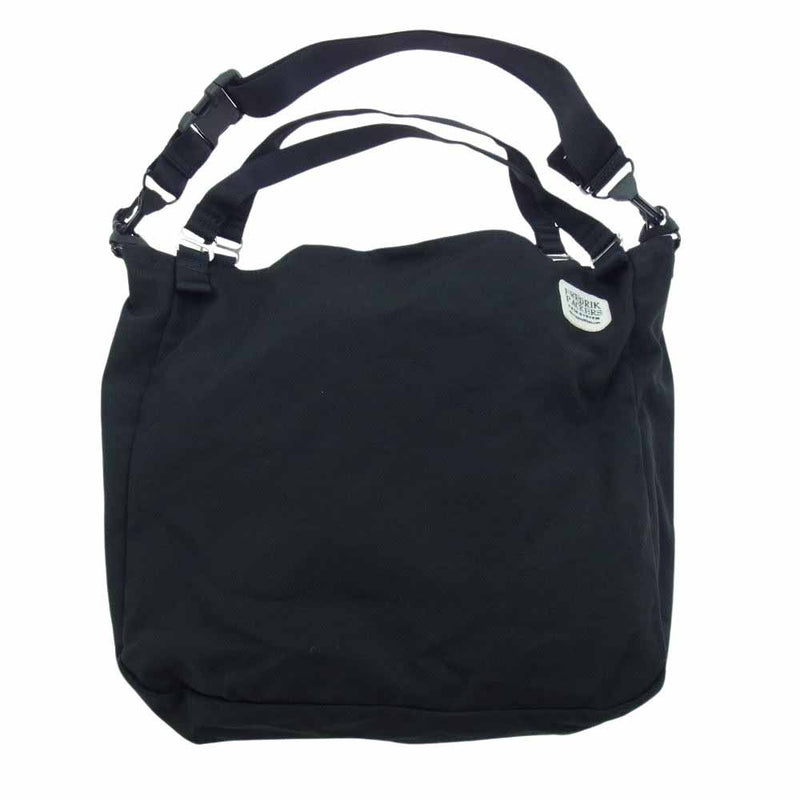 フレドリックパッカーズ MISSION TOTE ナイロン 2WAY ショルダー バッグ ブラック系【中古】