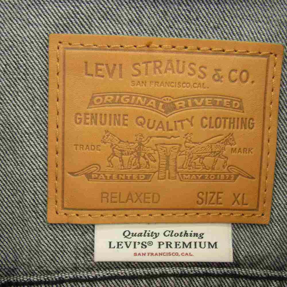 Levi's リーバイス A31740000 TYPE I  STONEWASH デニム トラッカー ジャケット  XL【極上美品】【中古】
