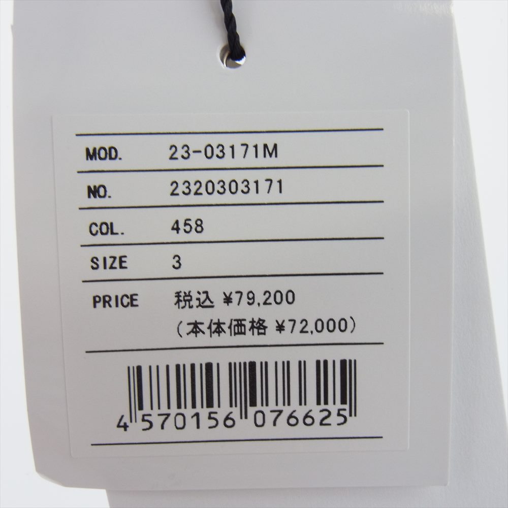 Sacai サカイ 23AW 23-03171M Thomas Mason Cotton Poplin L S