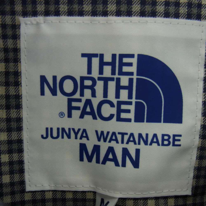 JUNYA WATANABE COMME des GARCONS MAN ジュンヤワタナベコムデギャルソンマン 24SS WM-J910-100 eYe  × THE NORTH FACE ノースフェイス WM-J910-100 チェック マウンテンパーカー ジャケット M【新古品】【未使用】【中古】