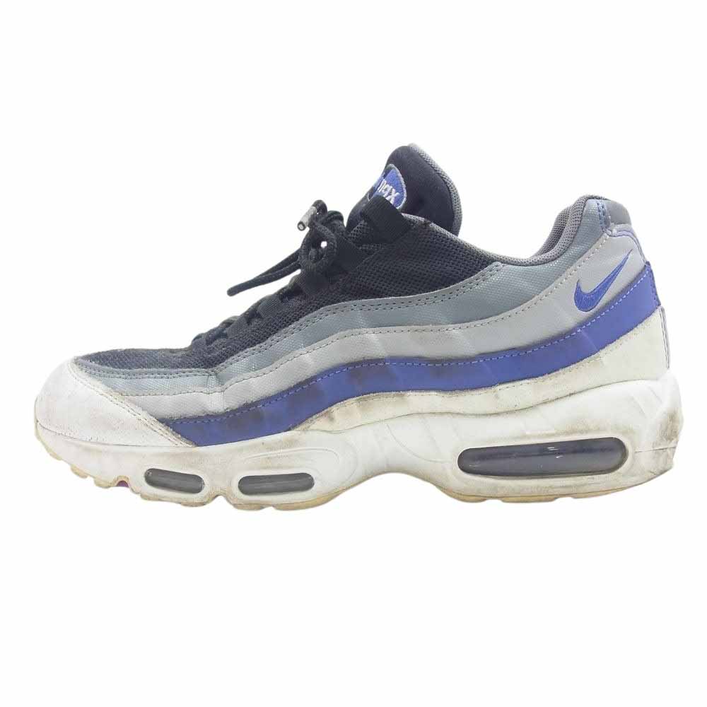 NIKE ナイキ 749766-110 AIR MAX 95 エアマックス95 Wolf Grey Persian Viole ウルフグレー ペルシアンバイオレット スニーカー ブラック系 27.5cm【中古】