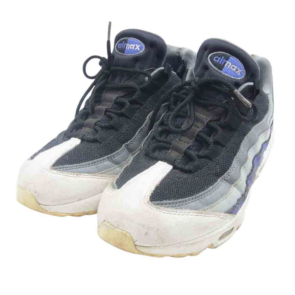 NIKE ナイキ 749766-110 AIR MAX 95 エアマックス95 Wolf Grey Persian Viole ウルフグレー ペルシアンバイオレット スニーカー ブラック系 27.5cm【中古】