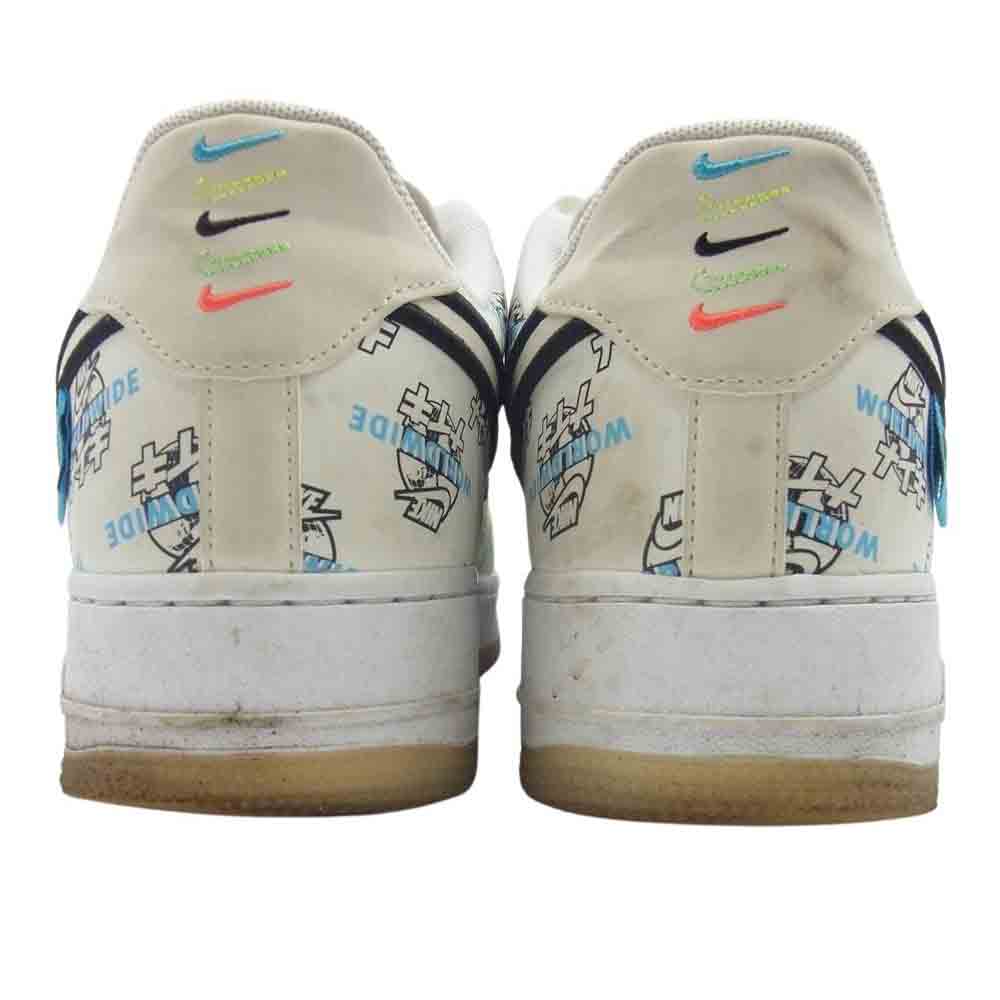 NIKE ナイキ DA1343-117 AIR FORCE 1 エアフォースワン 07 LV8 WW ローカット スニーカー ホワイト系 27.5cm【中古】