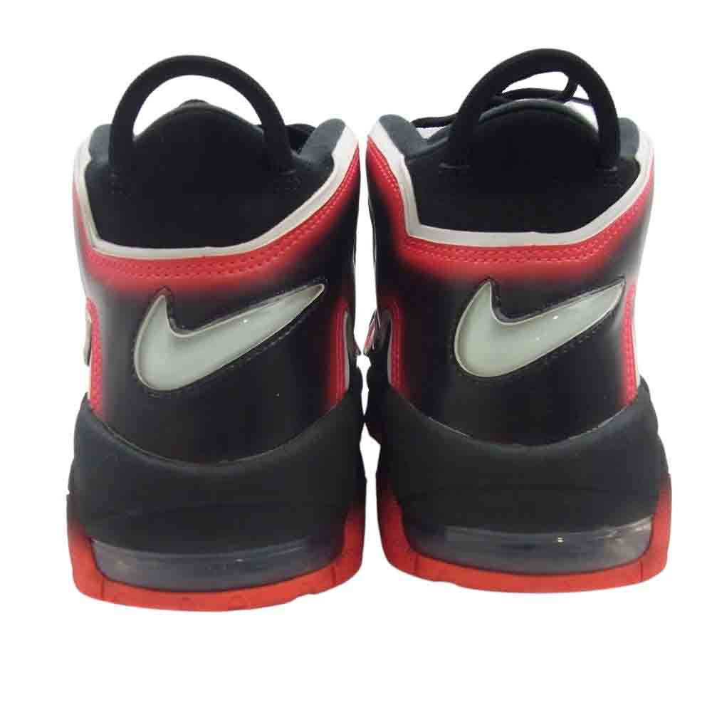 NIKE ナイキ CJ6129-001 AIR MORE UPTEMPO エア モア アップテンポ LASER CRIMSON レーザークリムゾン ハイカット スニーカー ブラック系 レッド系 28cm【中古】