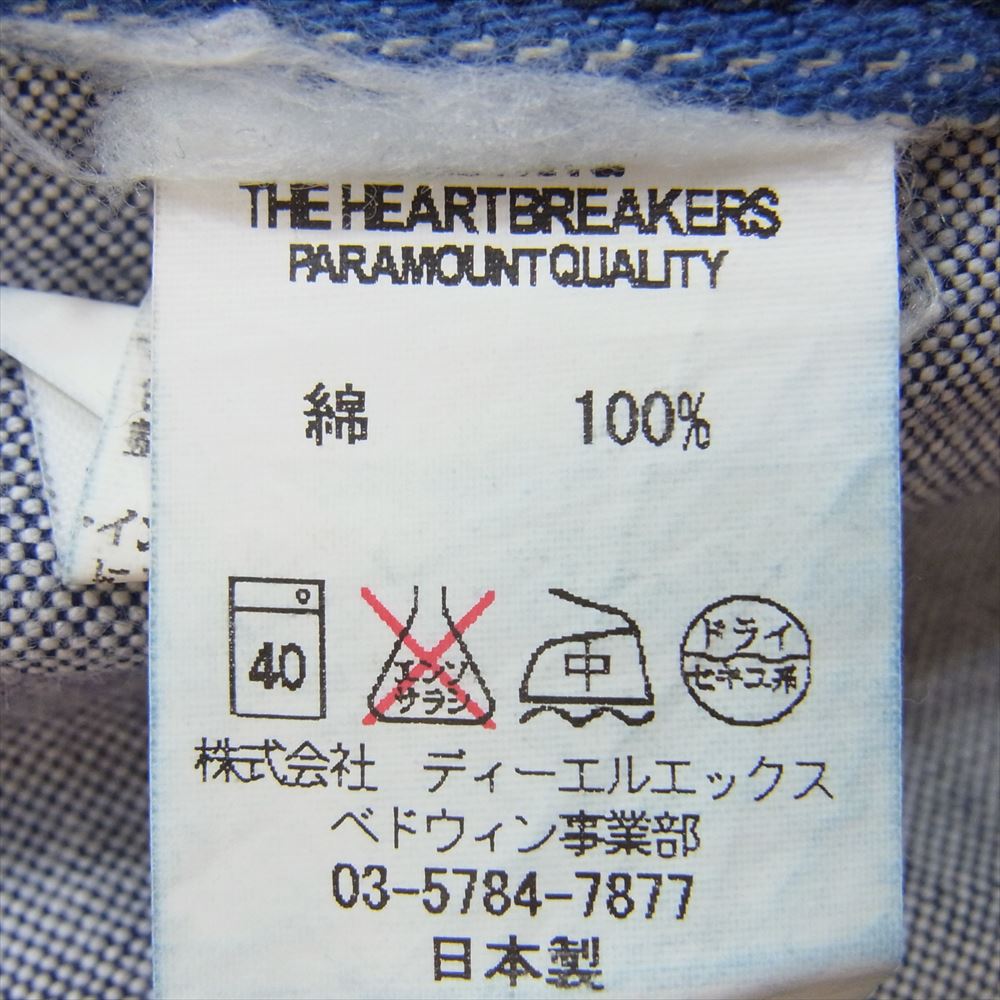 ベドウィンアンドザハートブレイカーズ MODEL 10L ストレート デニム パンツ インディゴブルー系 サイズ表記無【中古】