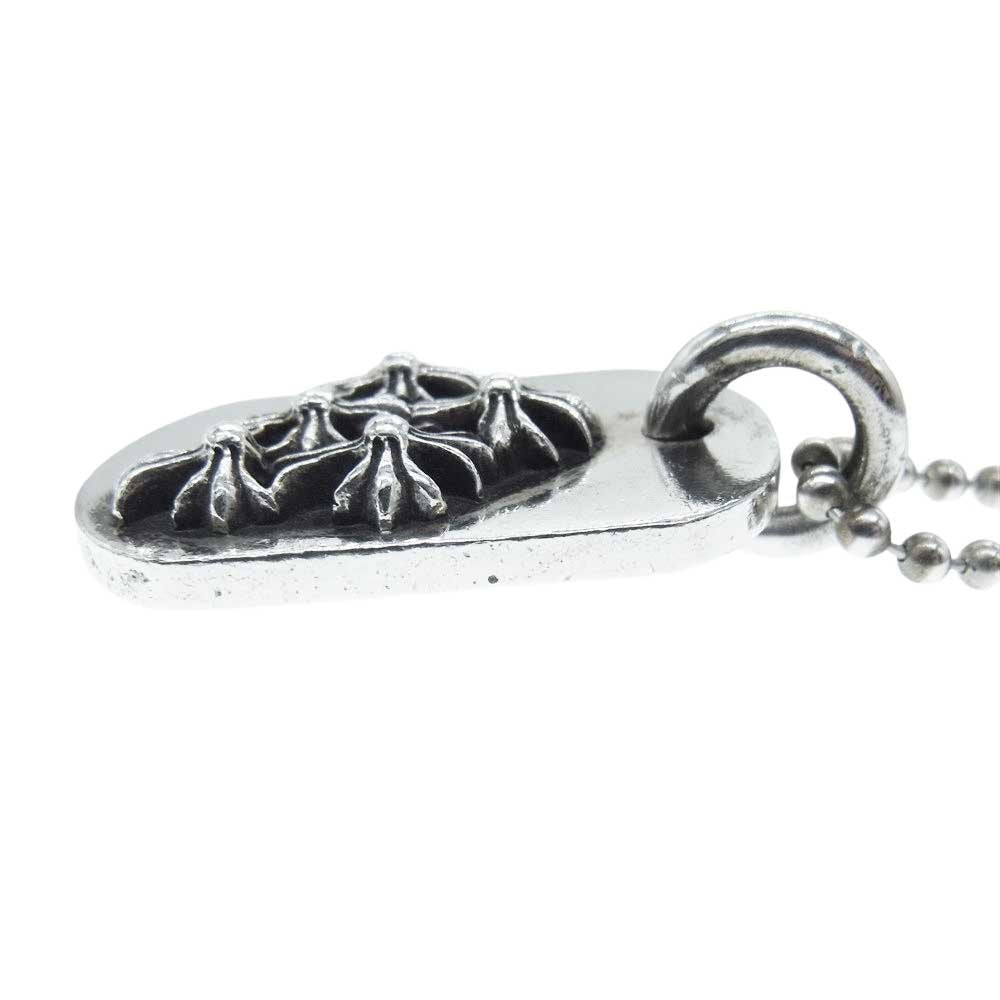 CHROME HEARTS クロムハーツ（原本無） RAISED CEMETERY レイズド セメタリー クロス ドッグタグ ペンダントトップ【中古】