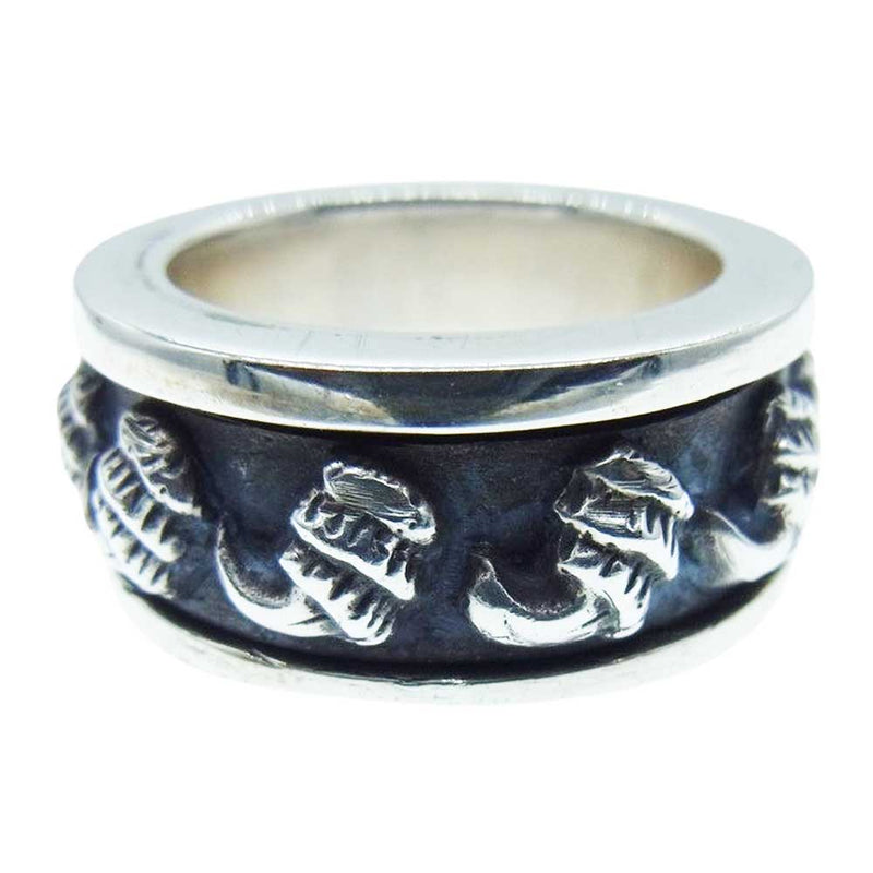 CHROME HEARTS クロムハーツ（原本無） GALF購入証明書付属 SPINNER CLAW RING スピナー クロウ クロー リング 19号【中古】