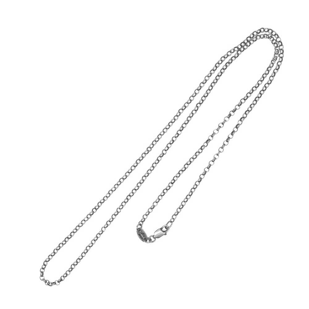 CHROME HEARTS クロムハーツ（原本無） NECKCHAIN ロールチェーン ネックレス 20.0inch 20インチ【中古】