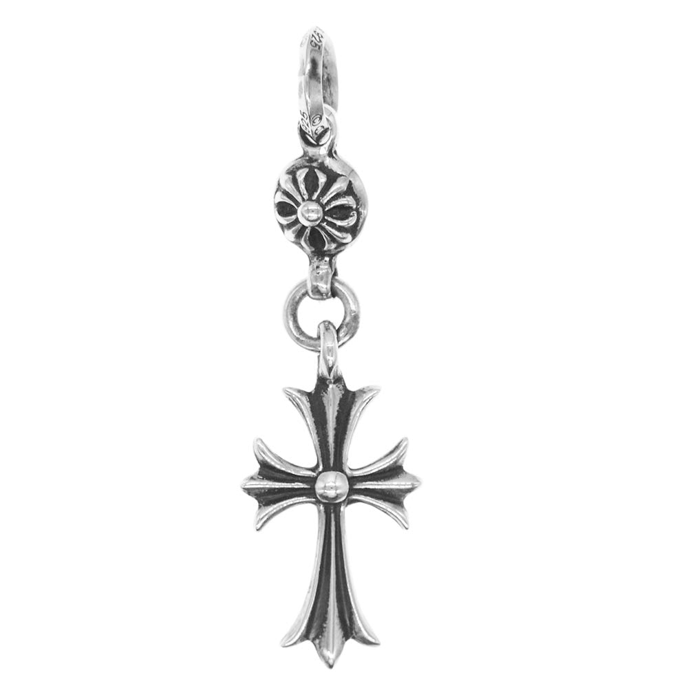 CHROME HEARTS クロムハーツ（原本無） GALF購入証明書付属 1B TNY CH CRS 1ボール タイニーCHクロス チャーム ペンダントトップ【中古】