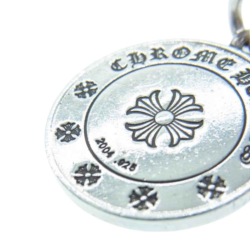 CHROME HEARTS クロムハーツ（原本無） GALF購入証明書付属 CHRM ANGL MDL P/D エンジェルメダル チャーム パヴェダイヤ ペンダントトップ【中古】