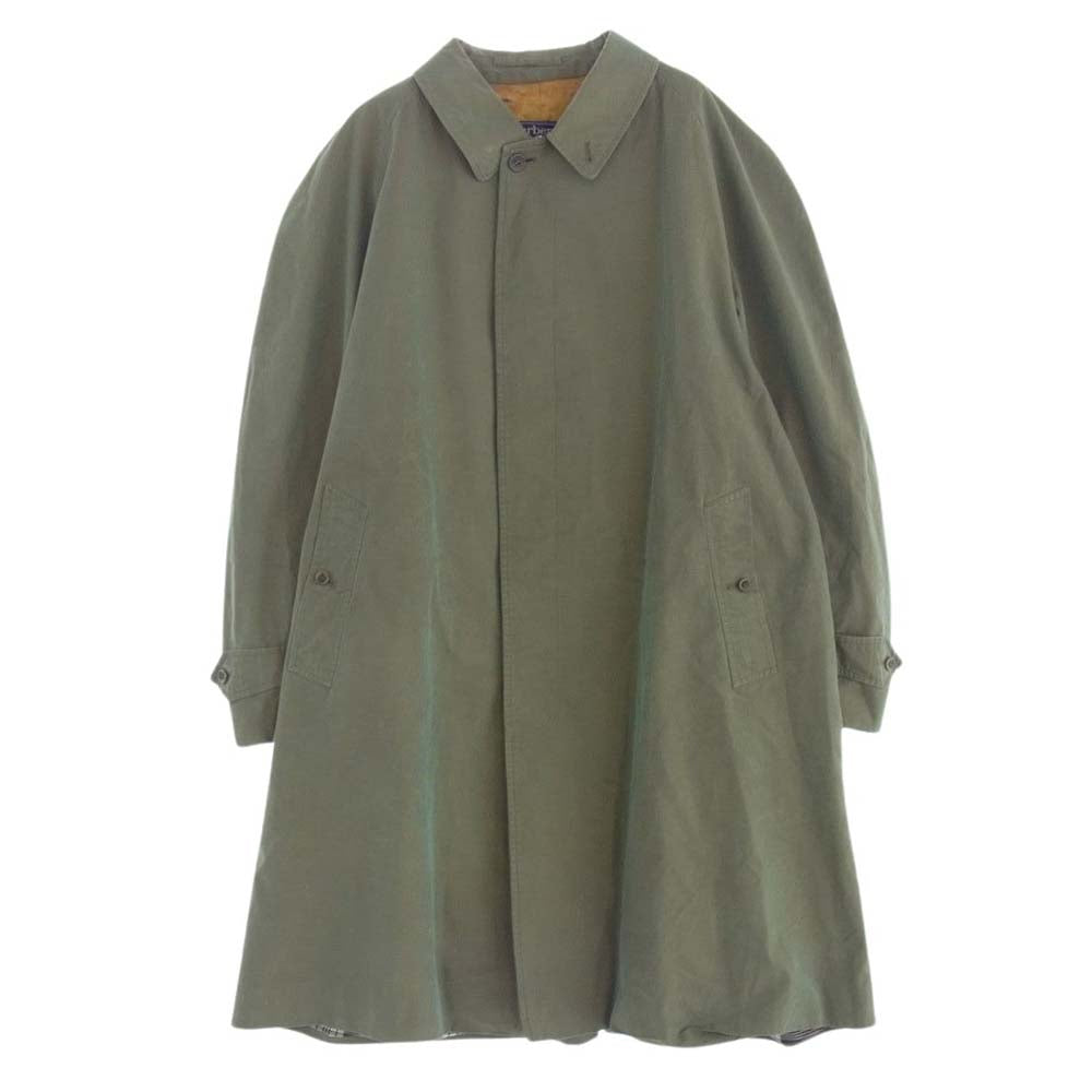 BURBERRY バーバリー 英国製 玉虫 ステンカラー コート サイズ不明【中古】