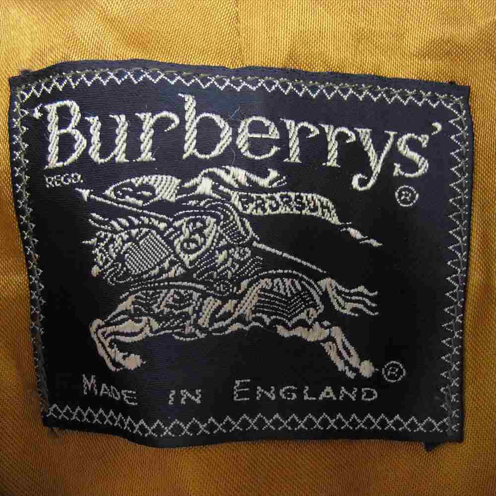 BURBERRY バーバリー 英国製 玉虫 ステンカラー コート サイズ不明【中古】