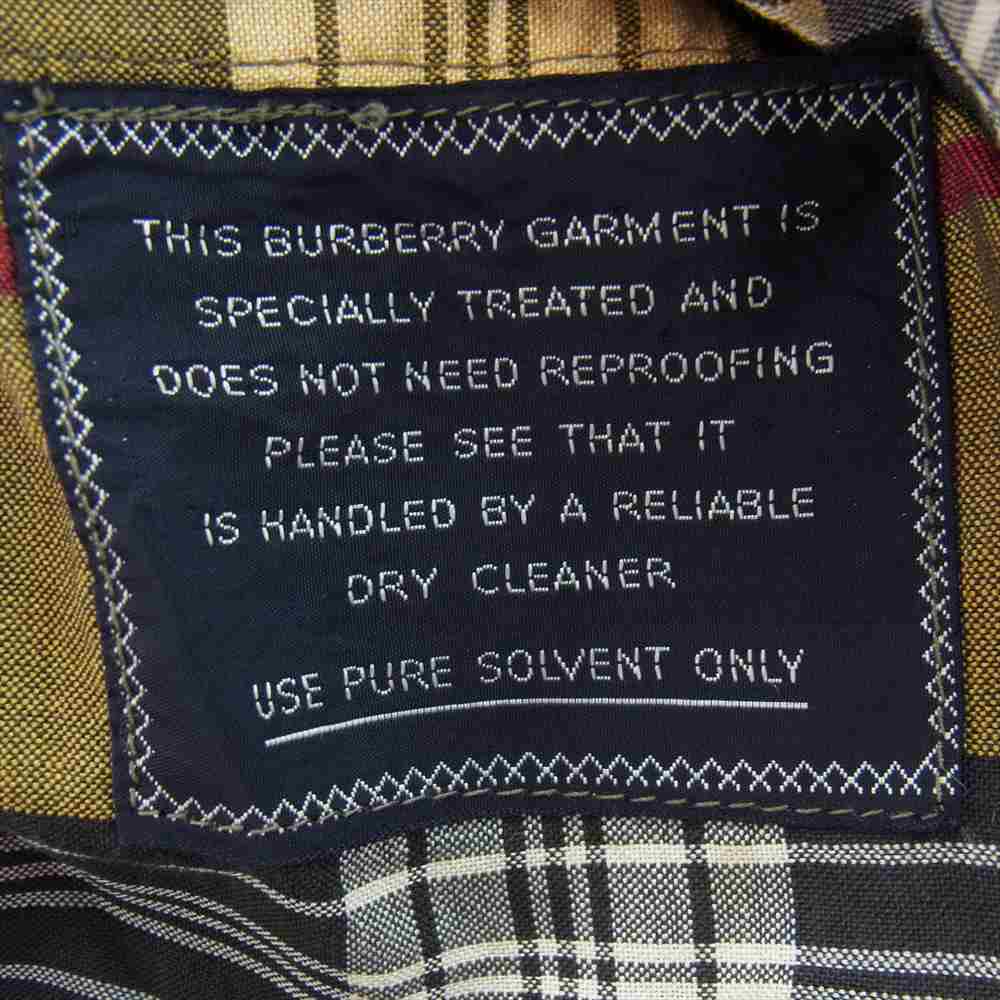 BURBERRY バーバリー 英国製 玉虫 ステンカラー コート サイズ不明【中古】