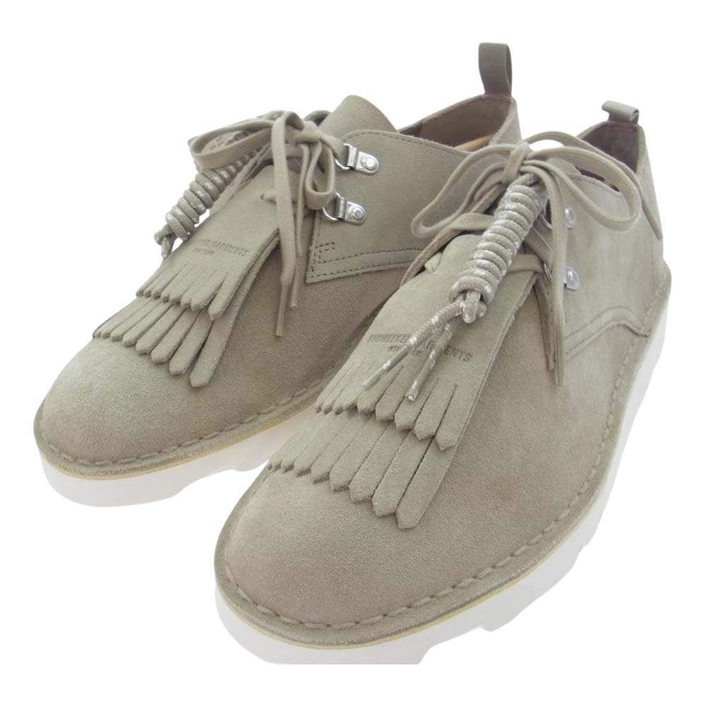 Engineered Garments エンジニアードガーメンツ × Clarks クラークス Desert Khan EG デザートカーン エンジニアードガーメンツ シューズ ベージュ系 26.5cm【新古品】【未使用】【中古】