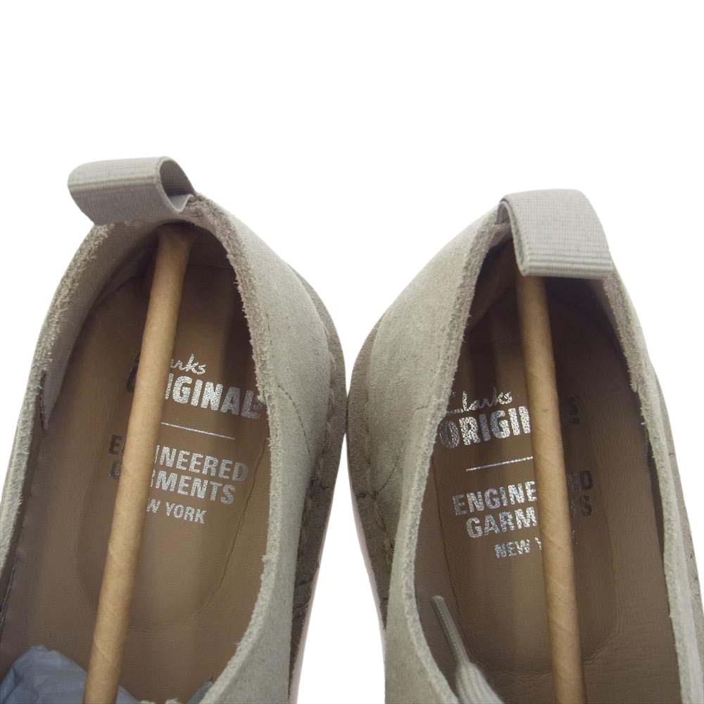 Engineered Garments エンジニアードガーメンツ × Clarks クラークス Desert Khan EG デザートカーン エンジニアードガーメンツ シューズ ベージュ系 26.5cm【新古品】【未使用】【中古】