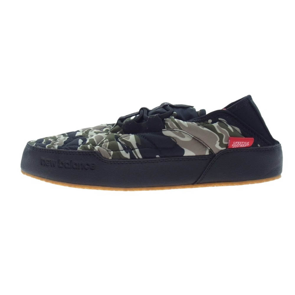 NEW BALANCE ニューバランス SUFMOCX2 CARAVAN MOC LOW カモ柄 迷彩 ナイロン キルティング スニーカー マルチカラー系 28cm【中古】
