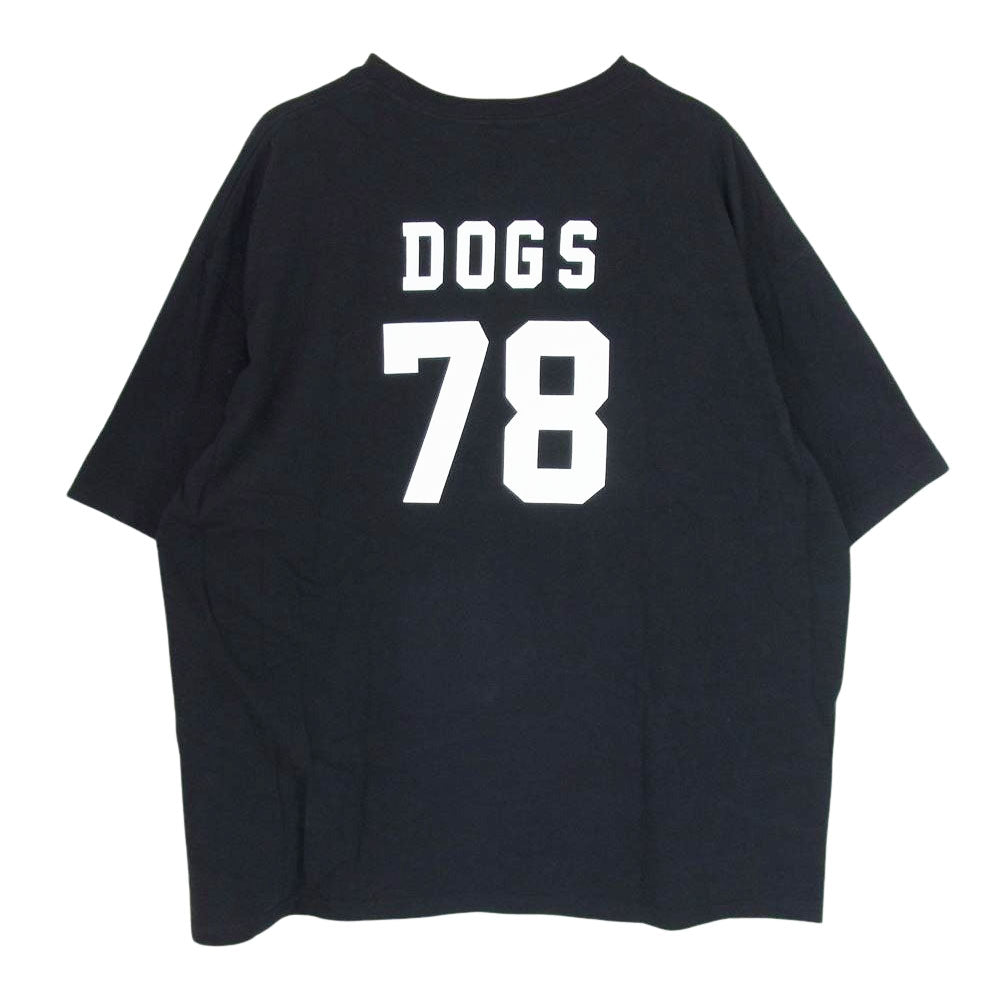 ROTTWEILER ロットワイラー BLACK DOGS ブラックドッグス 半袖 Ｔシャツ ブラック系 XL【中古】