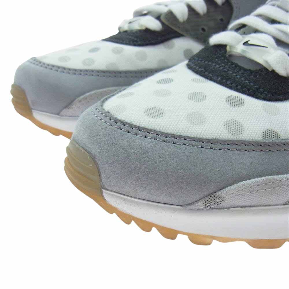 NIKE ナイキ CZ1929-100 AIR MAX 90 NRG WHITE POLKA エアマックス 90 NRG ホワイトポルカ スニーカー ローカットスニーカー グレー系 ホワイト系 29cm【中古】