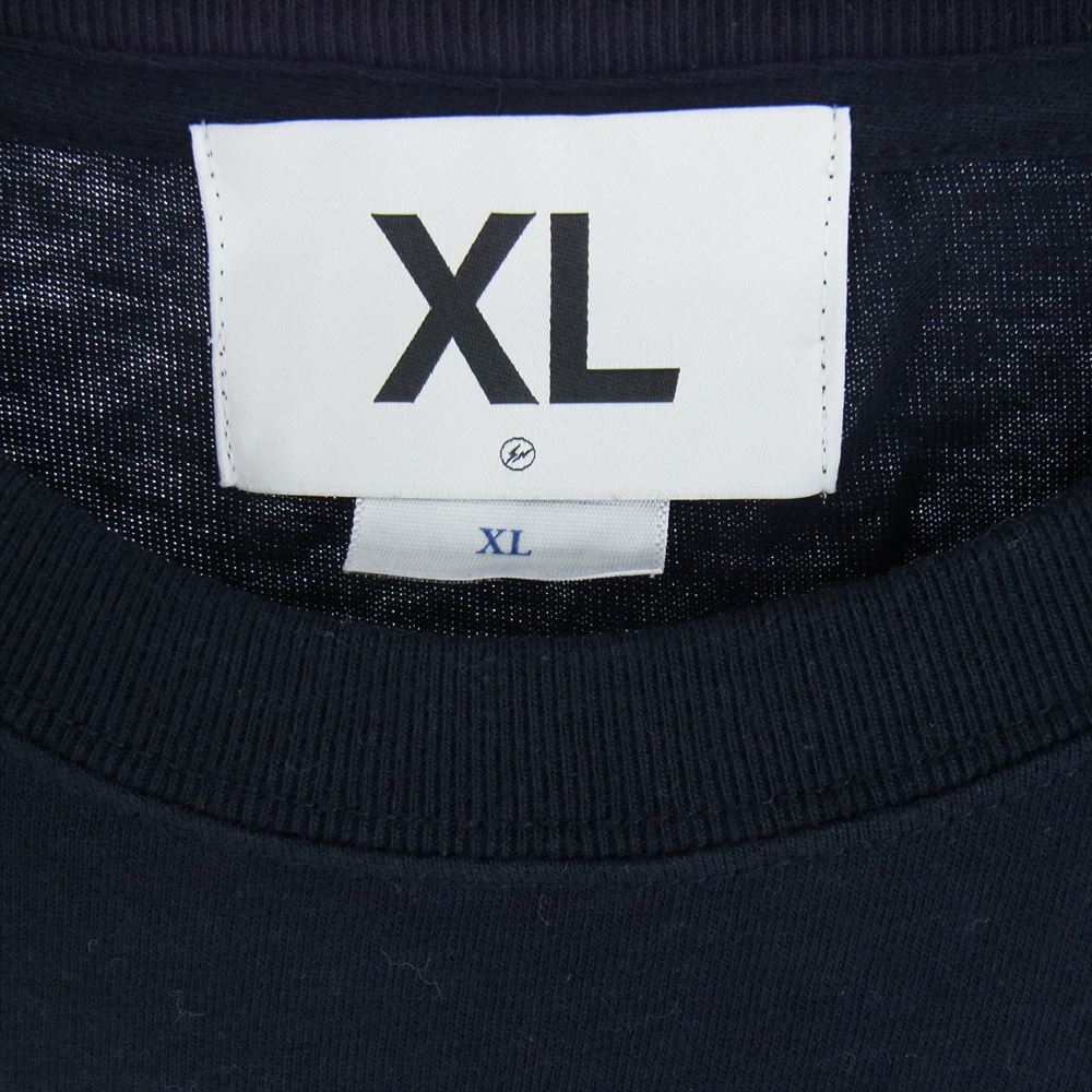 FRAGMENT DESIGN フラグメントデザイン FRAGMENT FORUM STORE MEMBER 限定 TEAM FRAGMENT SS TEE チーム フラグメント バックプリント 半袖 クルーネック Tシャツ ブラック系 XL【中古】
