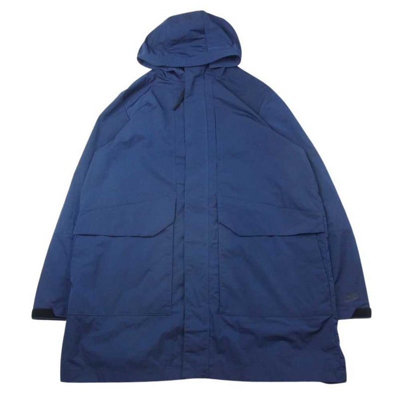 NIKE ナイキ CZ9888-455 NSW PE UL PARKA HOODIE JACKET ナイロン ジャケット ネイビー系 XXL【中古】