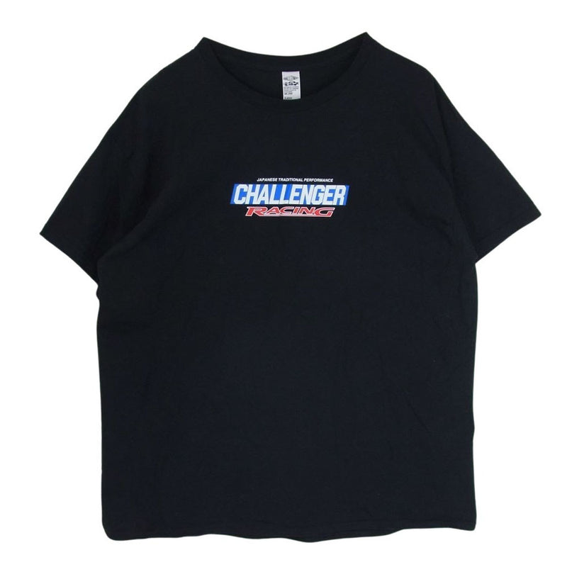 CHALLENGER チャレンジャー CMC RACING LOGO TEE 半袖 ショートスリーブ 丸首 クルーネック Tシャツ ブラック系 XL【中古】