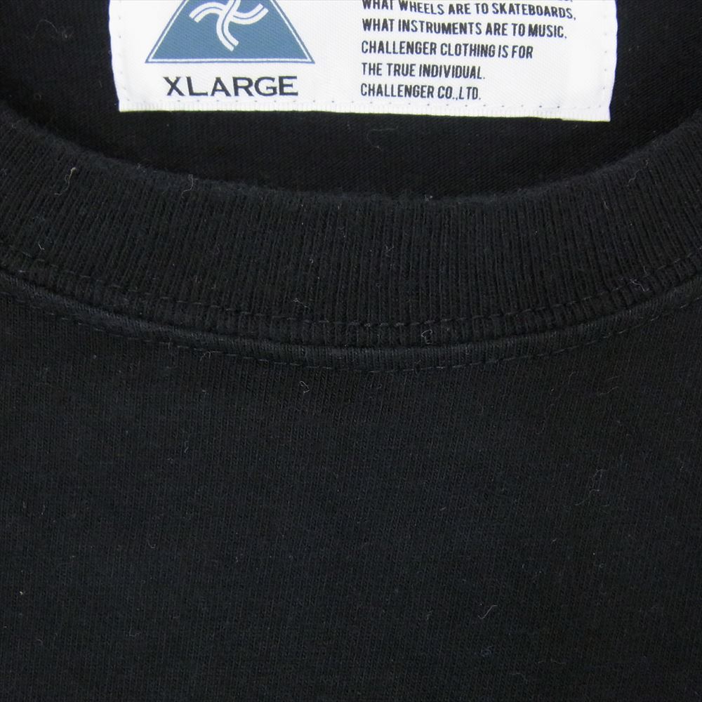 CHALLENGER チャレンジャー HAVE YOU SEEN TEE 半袖 ショートスリーブ 丸首 クルーネック Tシャツ ブラック系 XL【中古】