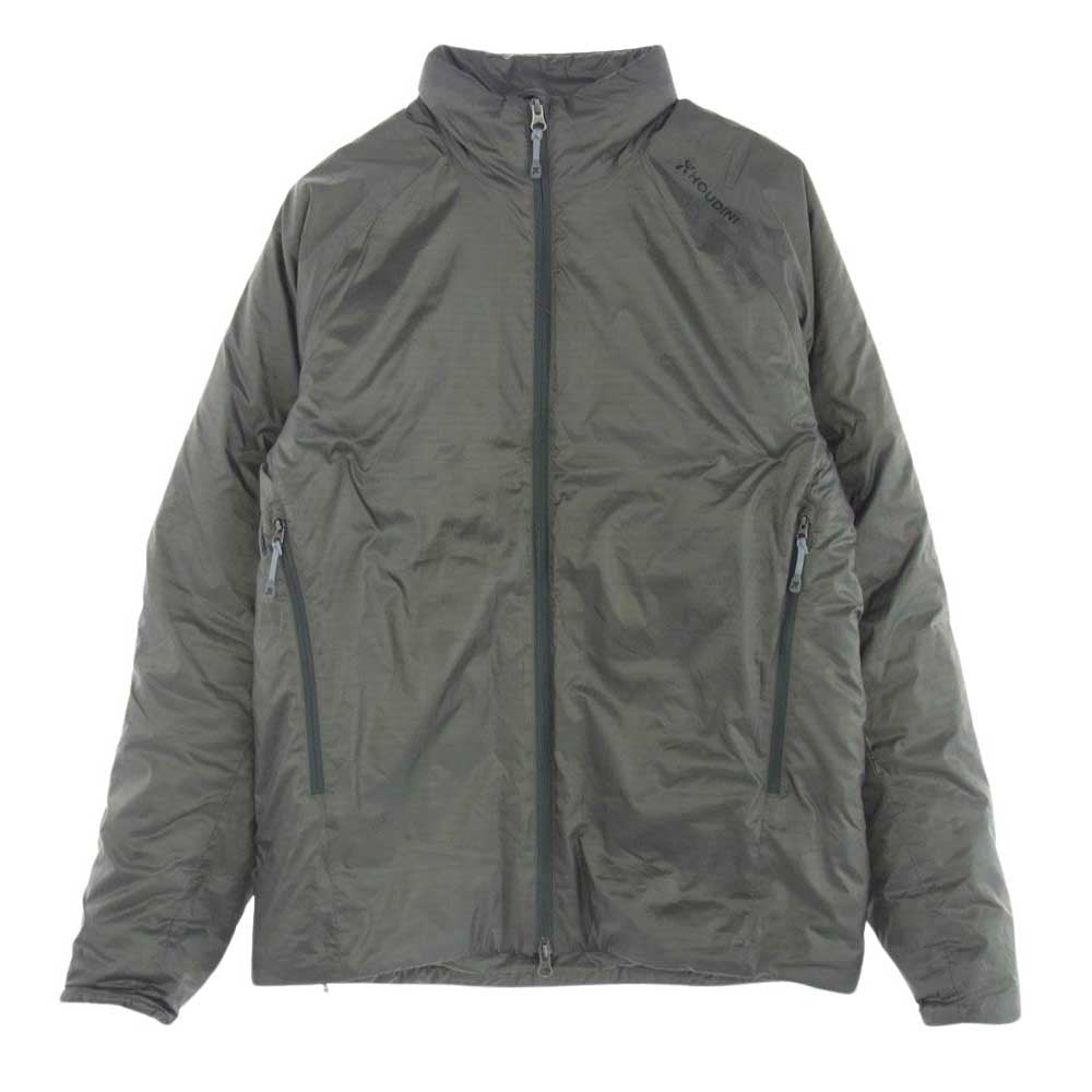 フーディニ dunfri jacket ダンフリ プリマロフト 中綿 ジャケット グレー系 S【中古】