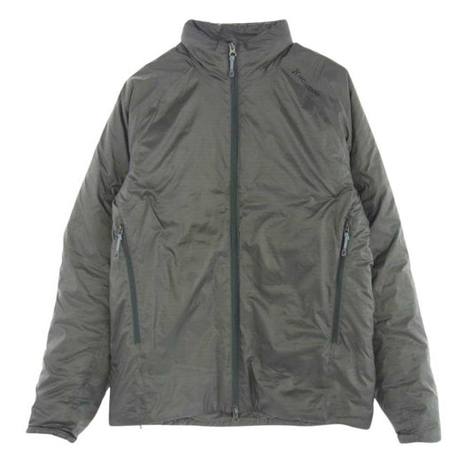 フーディニ dunfri jacket ダンフリ プリマロフト 中綿 ジャケット グレー系 S【中古】